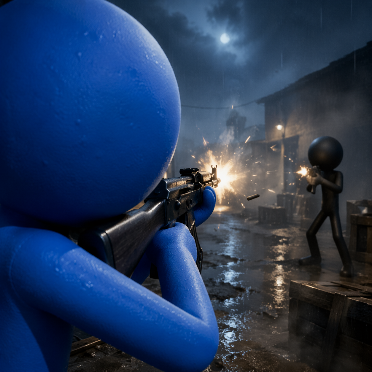 多人联机动作射击 Demo